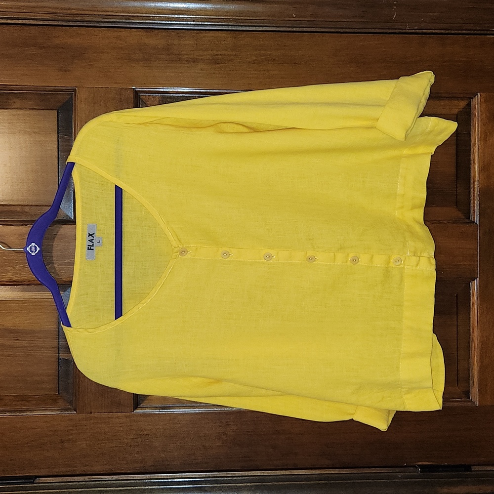 Flax Summer jacket or blouse